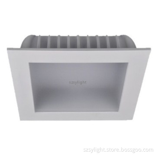 15w square led downlight for shop lighting with 3years warranty